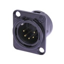 CONECTOR XLR NEUTRIK NC5MD-L-B-1 BK