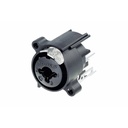 CONECTOR XLR COMBO NEUTRIK NCJ6FA-V-DA BK