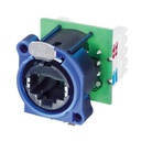 CONECTOR RJ45 ETHERCON HEMBRA NEUTRIK NE8FAV-Y110-AE BK