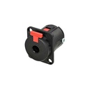 CONECTOR JACK HEMBRA 1/4 NEUTRIK NJ3FP6P-BAG BK