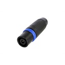 CONECTOR AÉREO SPEAKON NEUTRIK NLT4MXX-BAG BK