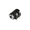 CONECTOR JACK HEMBRA 1/4 2 PINES NEUTRIK NMJ2HC-S BK