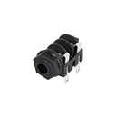 CONECTOR JACK HEMBRA 1/4 2 PIN NEUTRIK NMJ4HF-S BK