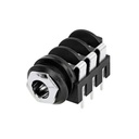 CONECTOR JACK HEMBRA 1/4 NEUTRIK NMJ6HCD3 BK