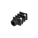 CONECTOR JACK HEMBRA 1/4 NEUTRIK NRJ4HF BK