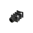 CONECTOR JACK HEMBRA 1/4 NEUTRIK NRJ4HF-1 BK