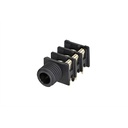 CONECTOR JACK HEMBRA 1/4 3 PIN NEUTRIK NRJ6HF-1-AU BK