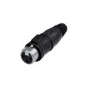 CONECTOR XLR 3P HEMBRA REAN RCX3F-Z-000-1