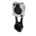 XLR CONECTOR FEMENINO REAN RRX3F-Z-001-1 BK