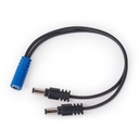 CABLE Y DUPLICADOR DE VOLTAJE ROCKBOARD POWER ACE VOLTAGE DOUBLER Y-CABLE