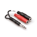 CABLE TRS A DUAL TS 1/4" STRYMON 6"