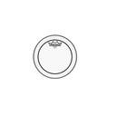 Parche Remo 20" Pinstripe Clear PS-1320-00