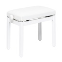 Banqueta Piano Stagg Pb-36 Whm Swh Blanco/Blanco