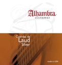 Juego Cuerdas Laúd Alhambra Silver