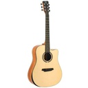 GUITARRA ELECTROACUSTICA OQAN QGA-100 CE SOLID NAT PREAMP