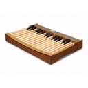 Pedalera De Bajos Viscount 30 Recta Concava Roble Bk