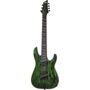 GUITARRA ELÉCTRICA SCHECTER C-7 MS SILVER M BK