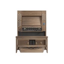 ORGANO LITURGICO VISCOUNT DOMUS P33 ROBLE OSCURO