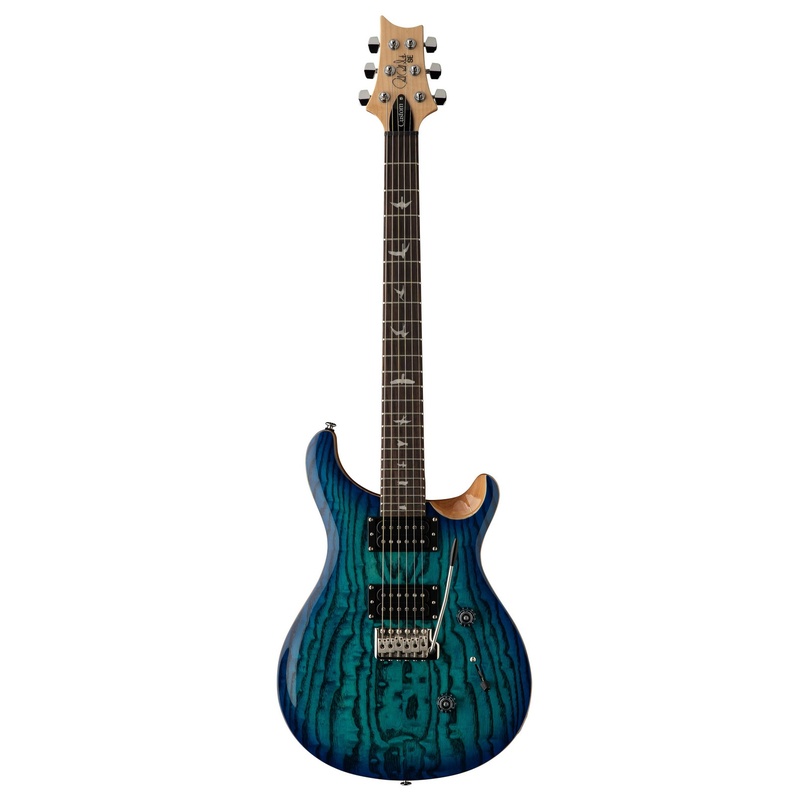 Guitarra Eléctrica Prs Guitars Se Custom 24 Burled Ash Limited Edition Lake Blue