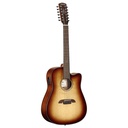 GUITARRA ELECTROACUSTICA ALVAREZ AD60 12 CE SPBSHB