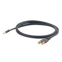 CABLE AUDIO RCA Y PROEL CHLP215LU15 BK