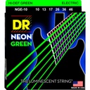 CUERDAS GUITARRA ELÉCTRICA DR NGE-10 NEON GREEN