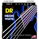 CUERDAS GUITARRA ELÉCTRICA DR NWE-10 NEON WH