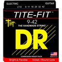 CUERDAS GUITARRA ELÉCTRICA DR LT-9 TITE-FIT