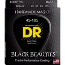 CUERDAS BAJO DR BKB-45 BLACK BEAUTIES BK