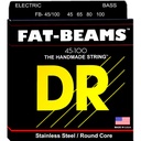 CUERDAS BAJO DR FAT BEAMS FB-45/100