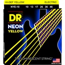 CUERDAS GUITARRA ELÉCTRICA DR K3 NEON YELLOW 10-13-17-26-36-46