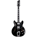 GUITARRA SEMI-HUECO HAGSTROM VIKING 12-DLX BK