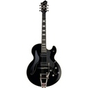 GUITARRA DE CUERPO HUECO HAGSTROM TREMAR HJ-500 BK