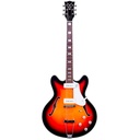 GUITARRA DE CUERPO SEMI-HUECO VOX BOBCAT V90 SUNBURST