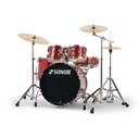 SET DE BATERÍA ACÚSTICA SONOR AQX STUDIO SET RMS RED MOON SPARKLE